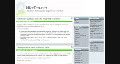 Desktop Screenshot of miketeo.net